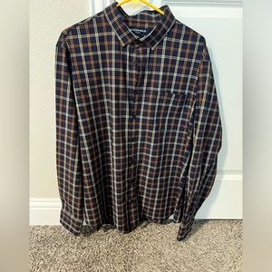 Mizzen+Main Leeward Classic Untuck Dress Shirt XL